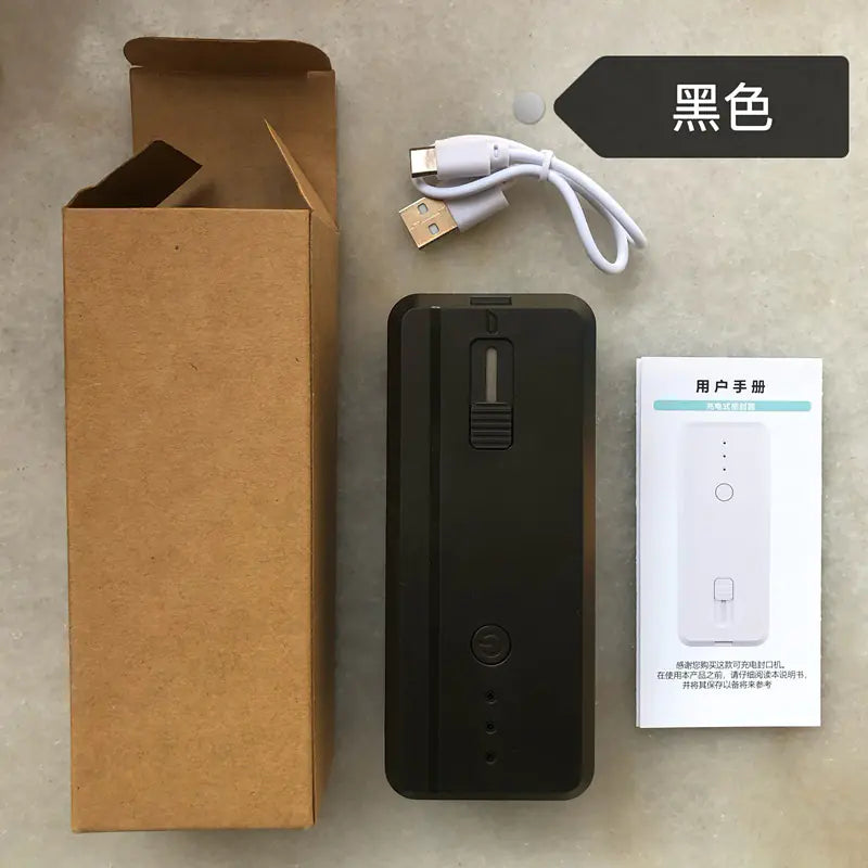 Mini Rechargeable Handheld Heat Sealer for Food Bags