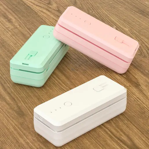 Mini Rechargeable Handheld Heat Sealer for Food Bags