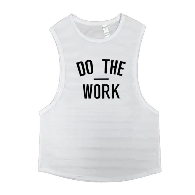 Breathable Casual Polyester Men's Gym Vest