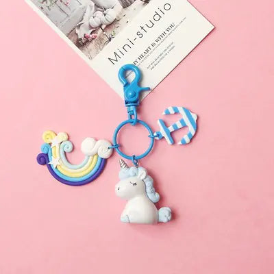 Unicorn Plush Keychain Pendant for Bags and Accessories