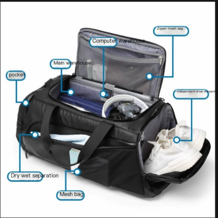 Travel & Gym Bag Water Proof