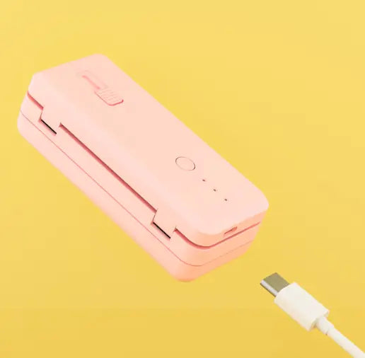 Mini Rechargeable Handheld Heat Sealer for Food Bags