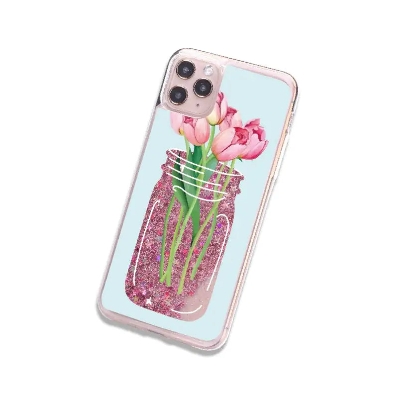 Quicksand Anti-Fall Phone Case Cover