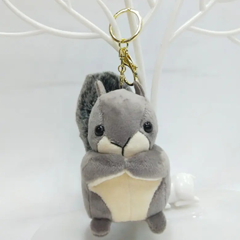 Fashionable Squirrel Keychain Pendant for Bags & Gifts
