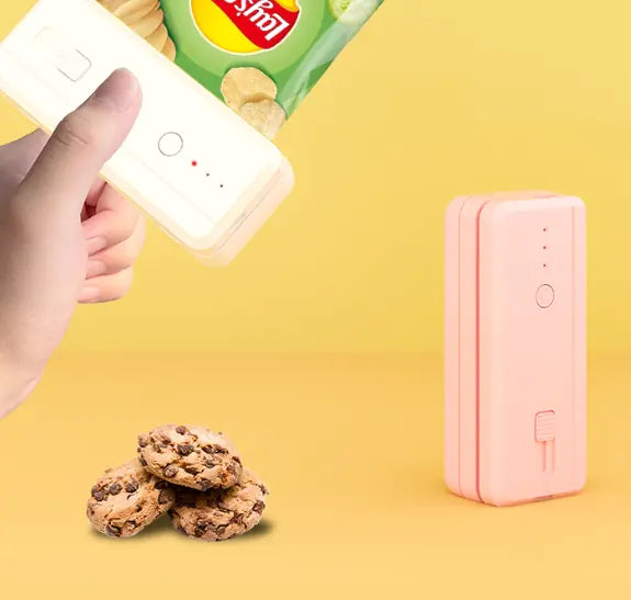 Mini Rechargeable Handheld Heat Sealer for Food Bags